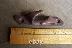Vintage maritime-wood boats- bronze parts- 5 chocks-fairleads