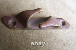 Vintage maritime-wood boats- bronze parts- 5 chocks-fairleads