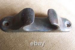 Vintage maritime-wood boats- bronze parts- 5 chocks-fairleads