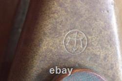 Vintage maritime-wood boats- bronze parts- 6 rigging toggles