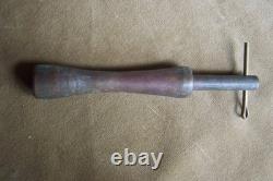 Vintage maritime-wood boats- bronze parts-wrenches-cleat-handle-end mast spar fi