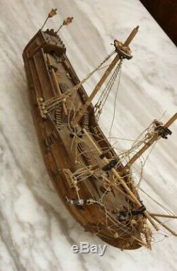 Vintage model Boat for parts or reaper