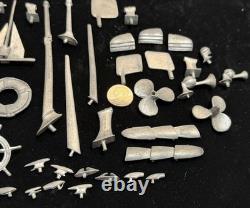 Vintage model boat parts accessories Lot Of 52