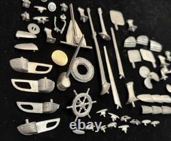 Vintage model boat parts accessories Lot Of 52
