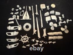Vintage model boat parts accessories Lot Of 52