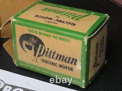 Vintage rc boat motor, pittman 6v rc model boat motor, vintage rc parts