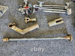 Vintage wood boat parts and fittings