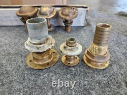 Vintage wood boat parts and fittings