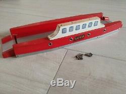 Vintage wooden LEGO ferry boat denmark 1940's (for parts)