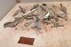 Vintage Wooden Row Boat Dingy Hardware Collectible Metal Parts Lot P4