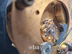 Vintge Chelsea Clock Co Boston US Navy Boat Ships Clock Movement For Parts