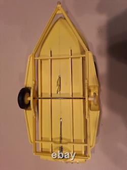 Vntg 1/25 Scale'63 Amt Ski Drag Boat & Trailer Built Model Parts Read