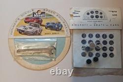 Vtg 1960's Toy Hobby Accessories Parts Motor, aircraft Car, Boat. Scale
