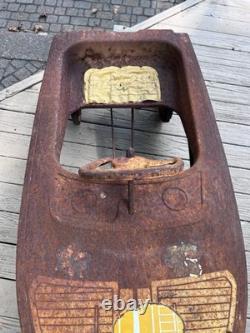 Vtg 1960s Skipper Dolphin Jolly Craft Murray Boat Pedal Car Body 3 Wheel Parts