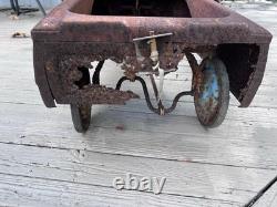 Vtg 1960s Skipper Dolphin Jolly Craft Murray Boat Pedal Car Body 3 Wheel Parts