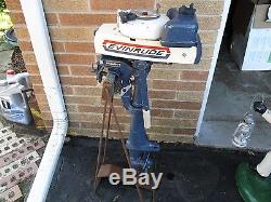 Vtg. 1970's Evinrude Mate 1.5 hp outboard fishing motor