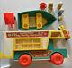 Vtg 1972 Fisher-price Little People Play Family Camper Playset 994 Boat Rv Parts