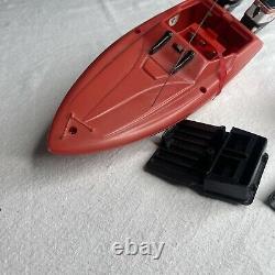 Vtg 1988 Nasta RC R/C Stingray 710 Super Outboard Ocean Racer Boat. For Parts