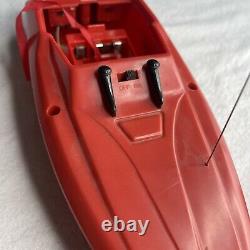 Vtg 1988 Nasta RC R/C Stingray 710 Super Outboard Ocean Racer Boat. For Parts