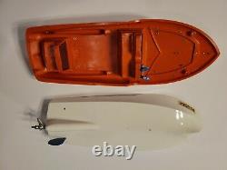 Vtg 56' USED Monogram Water Devil Roundabout Boat Model Assembled for Parts 12