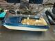 Vtg 60s Tonka Boat Blue Sparkle Boat Needs Wheels Parts Restoration
