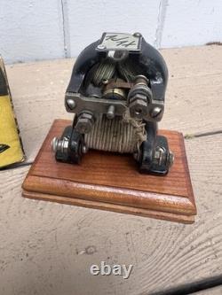 Vtg Ajax 43 Electric Hobby Motor ENGINE BOX Rare Boat Plane Parts