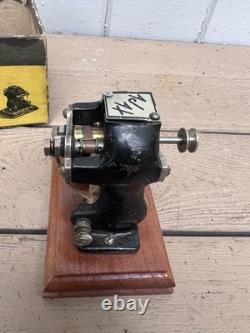 Vtg Ajax 43 Electric Hobby Motor ENGINE BOX Rare Boat Plane Parts