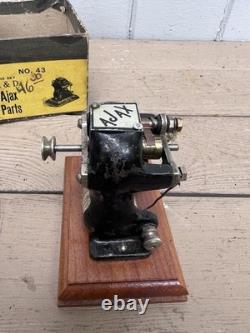 Vtg Ajax 43 Electric Hobby Motor ENGINE BOX Rare Boat Plane Parts