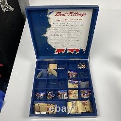 Vtg Battery Operated Toy Miniature Outboard Boat Parts K&O Fleetline Marine