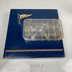 Vtg Battery Operated Toy Miniature Outboard Boat Parts K&O Fleetline Marine