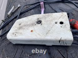 Vtg Boat OMC Evinrude Johnson Remote Control box Cables KEY Parts Shifter