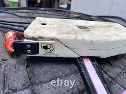 Vtg Boat OMC Evinrude Johnson Remote Control box Cables KEY Parts Shifter