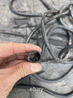 Vtg Boat Quicksilver Remote Control box Cables No KEY Parts Shifter Omc