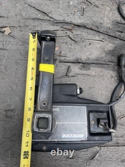 Vtg Boat Quicksilver Remote Control box Cables No KEY Parts Shifter Omc