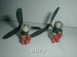 Vtg COX Miniature Fuel Gas Nitro Engine Lot PARTS REPAIR Car Plane Boat Motor