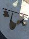 Vtg Chris Craft Wooden Boat Parts. Propellers, Strut, Rudder, Hook 60's Super Sport