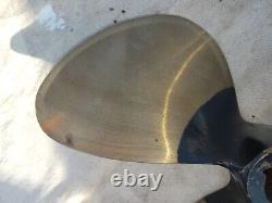 Vtg Chris Craft Wooden Boat Parts. Propellers, Strut, Rudder, Hook 60's Super Sport