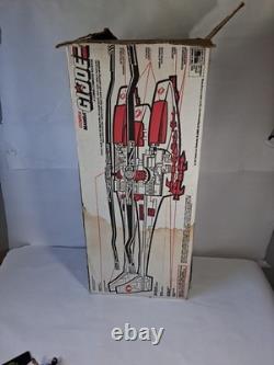 Vtg GI Joe Cobra Mamba Box, Parts, Gyro-viper And Command File