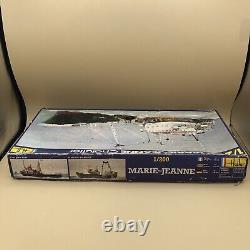 Vtg Heller Model 1/200 Marie-Jeanne Chalutier #604 Parts Still SealedSee Pics