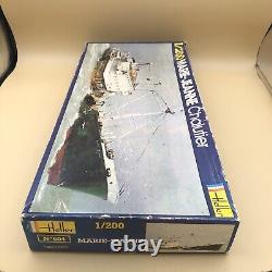 Vtg Heller Model 1/200 Marie-Jeanne Chalutier #604 Parts Still SealedSee Pics