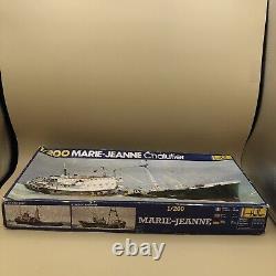 Vtg Heller Model 1/200 Marie-Jeanne Chalutier #604 Parts Still SealedSee Pics