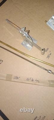 Vtg High Quality AEROMARINE RCBOAT RUDDER AND FLEXSHAFT STRUT PARTS. PRANTHER