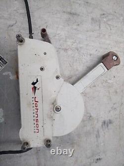 Vtg Johnson Electramatic Boat Outboard Motor Remote Control With Ignition & Parts