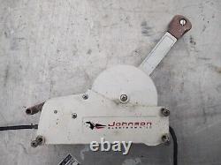 Vtg Johnson Electramatic Boat Outboard Motor Remote Control With Ignition & Parts