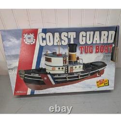 Vtg Lindberg US Coast Guard Tug Boat Model Kit 67509 172 Open Box Mixed Parts