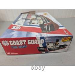 Vtg Lindberg US Coast Guard Tug Boat Model Kit 67509 172 Open Box Mixed Parts