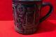 Vtg Nautical Mug Cup Blueprint Sketch Parts Cape Shore Sailboat Boat Sail Blue