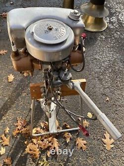 Vtg Neptune Antique Outboard Boat Motor Cb 34a Parts Ship 1940s 1950s Muncie