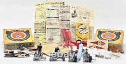 Vtg OK Cub Wen-Mac. 049.14 Gas Engine Boxed Lot 4 Motors Manuals Parts Prop