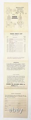 Vtg OK Cub Wen-Mac. 049.14 Gas Engine Boxed Lot 4 Motors Manuals Parts Prop